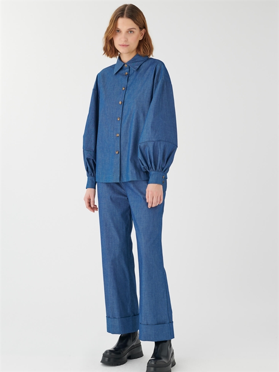 Dea Kudibal Cassandria Skjorte, Chambray Blue 